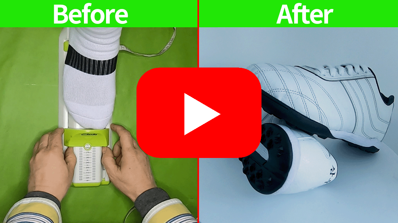 리앤양 맞춤축구화 유튜브 영상 1번