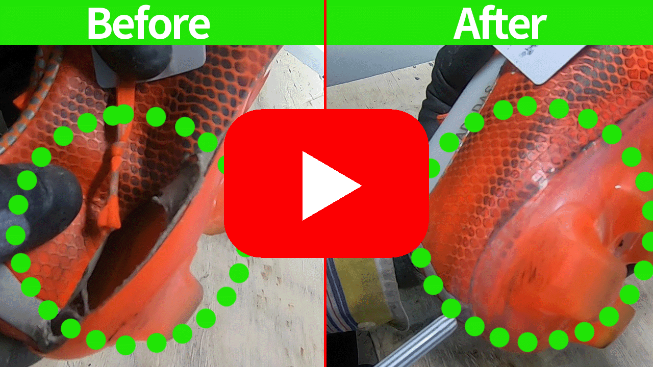 리앤양 뒷꿈치 찢어짐 수선 유튜브 영상 1번