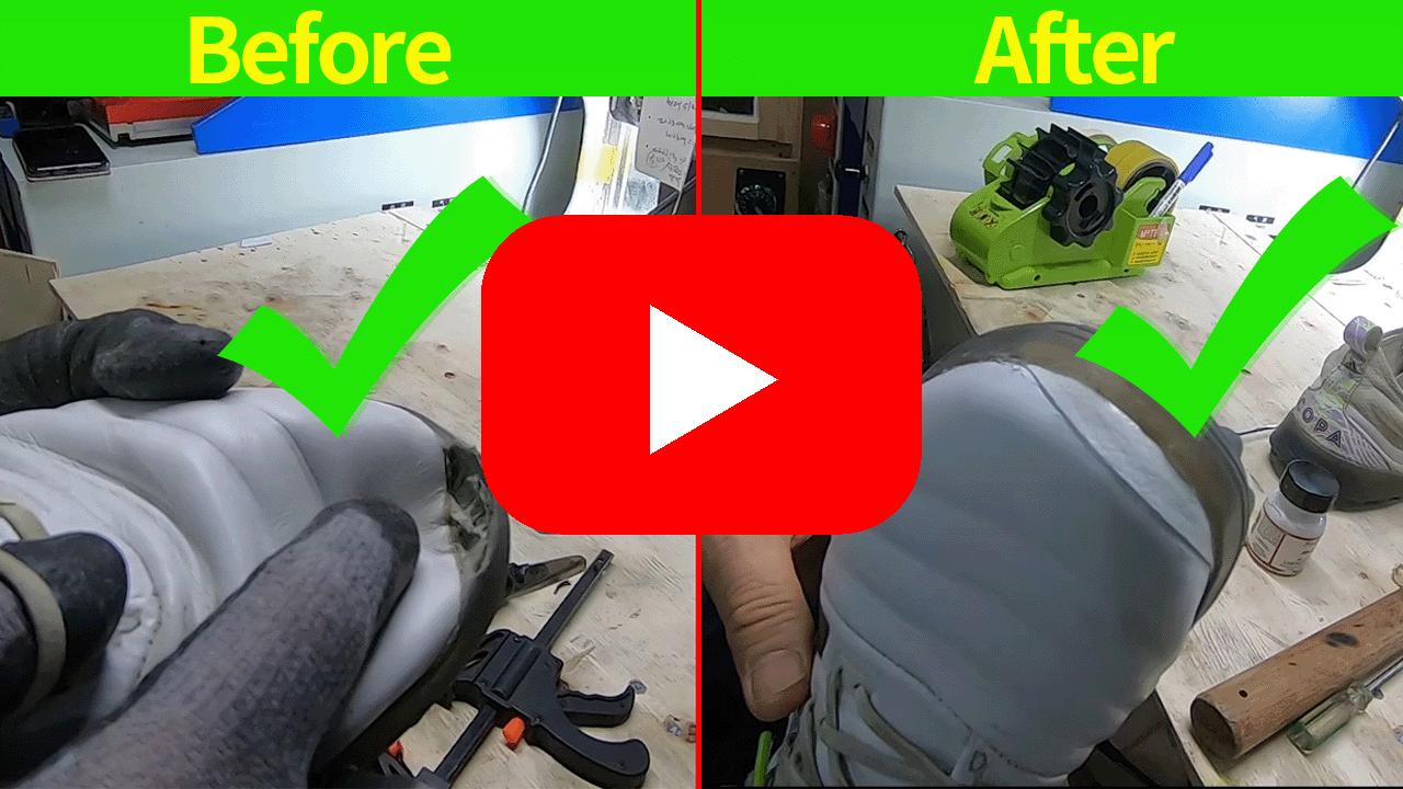 리앤양 스터드 재접착 유튜브 영상 8번