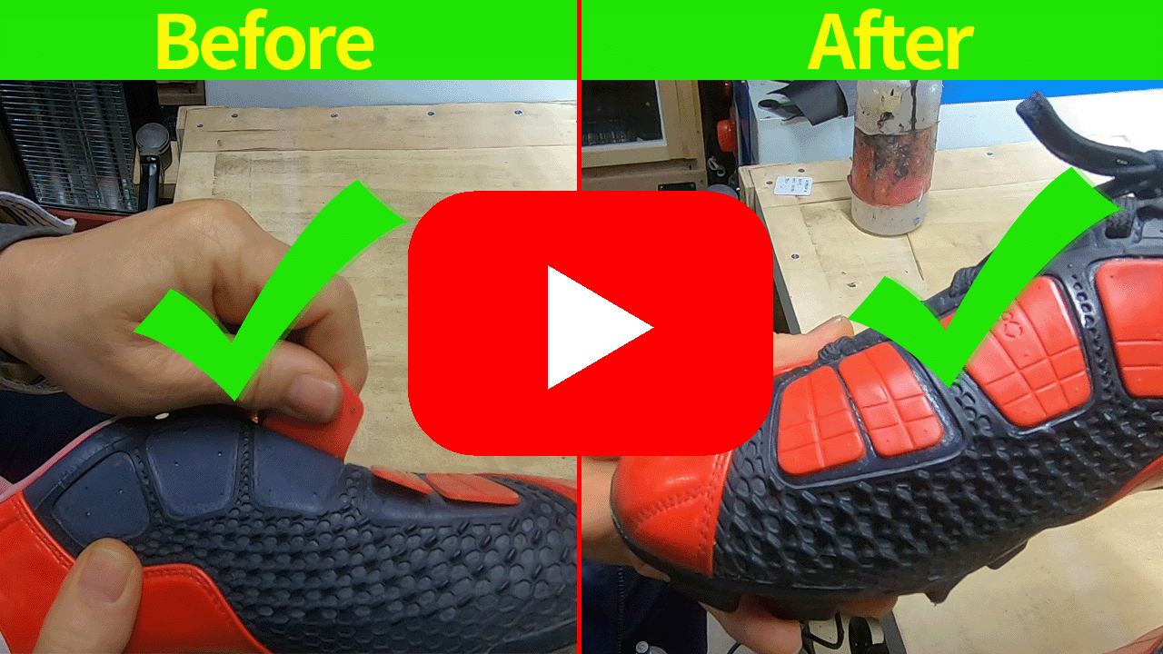 리앤양 슈팅패드 재접착 수선 유튜브 영상 1번